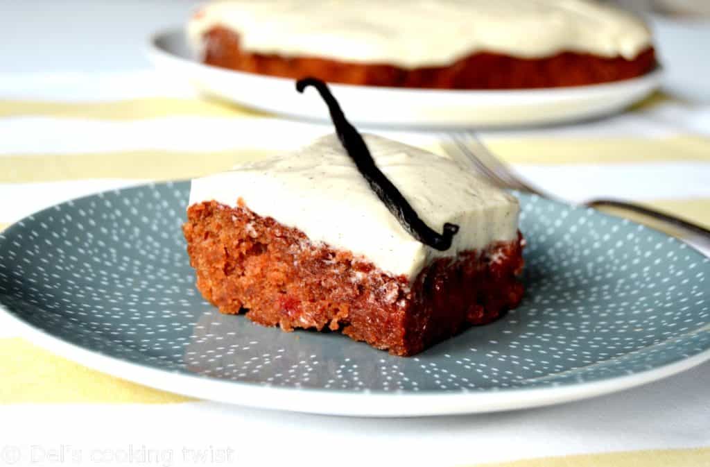 Beetroot Cake with Vanilla Frosting — Del's cooking twist