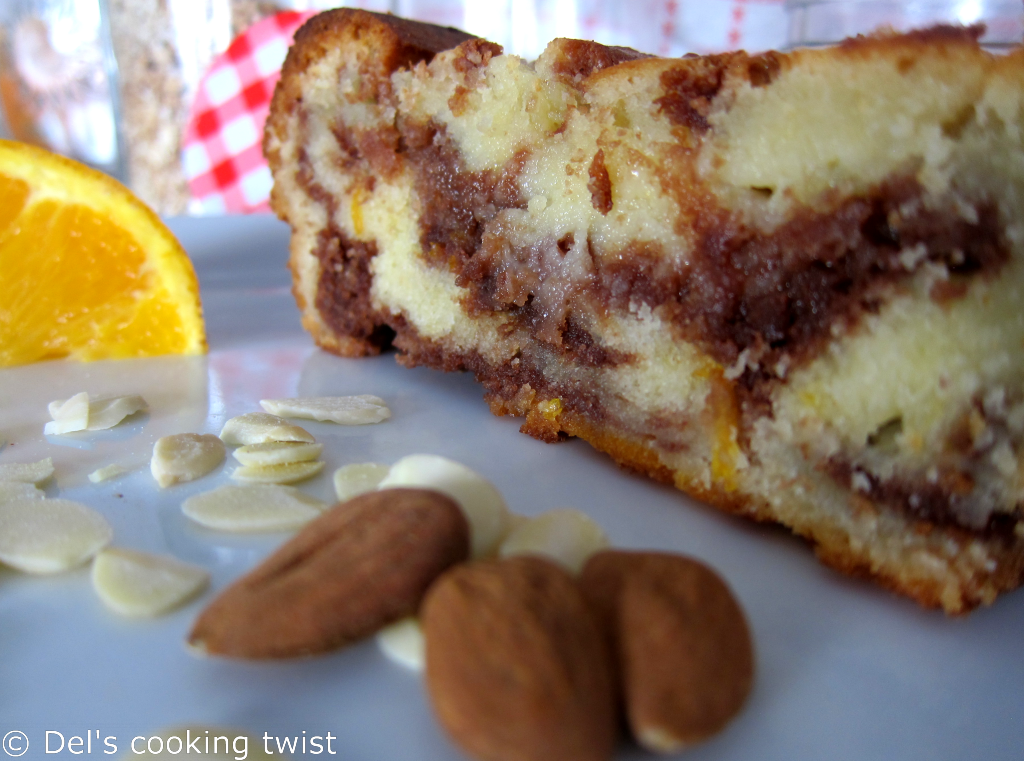 Orange and Nutella Cake