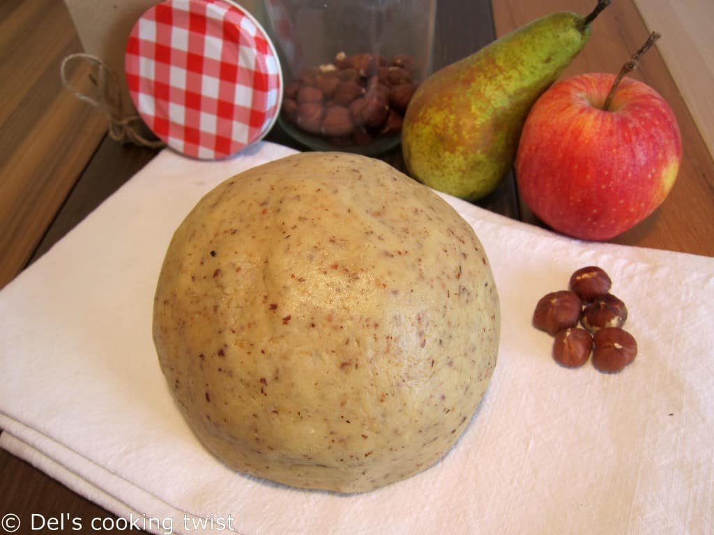 Hazelnut dough