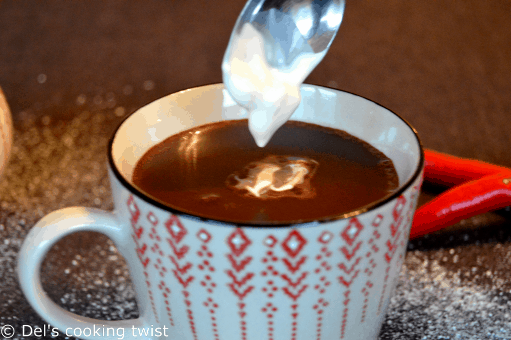 Hot chocolate with chilli