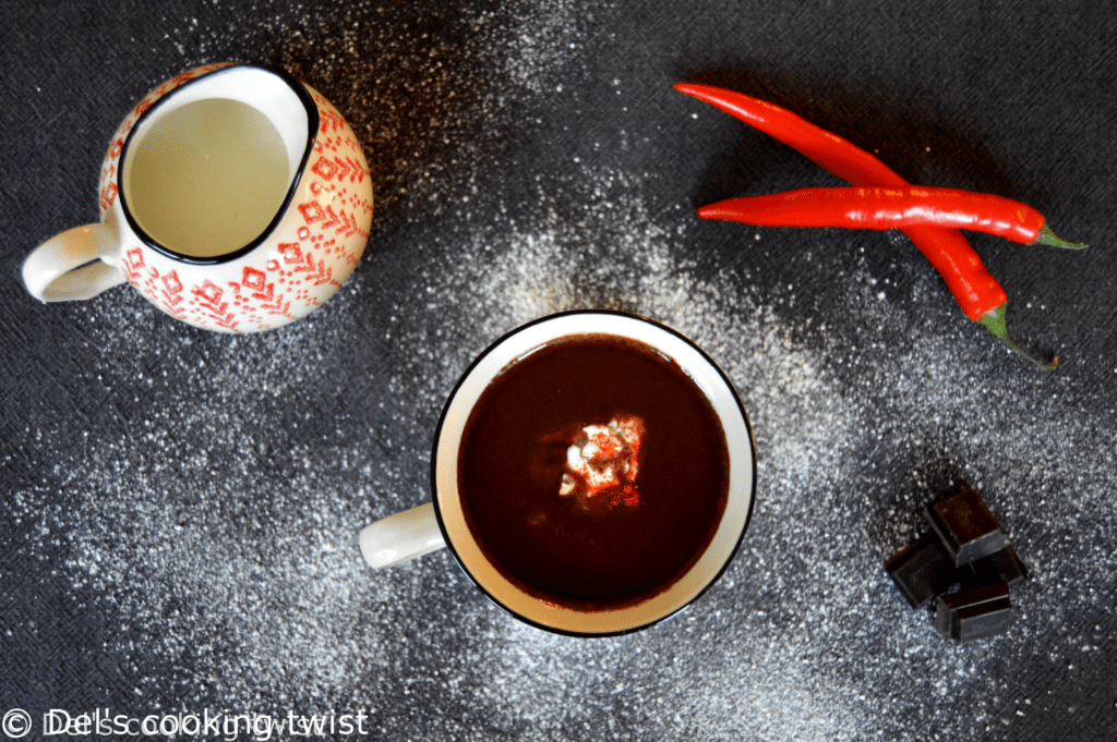 Hot chocolate with chilli
