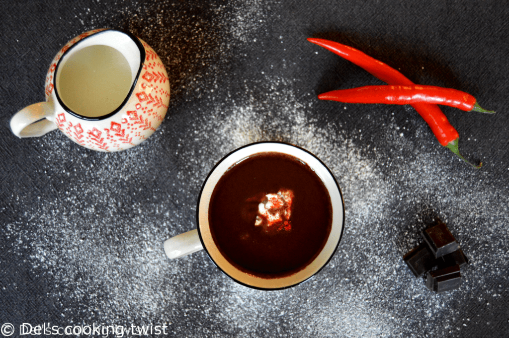 Chocolat chaud onctueux au chili