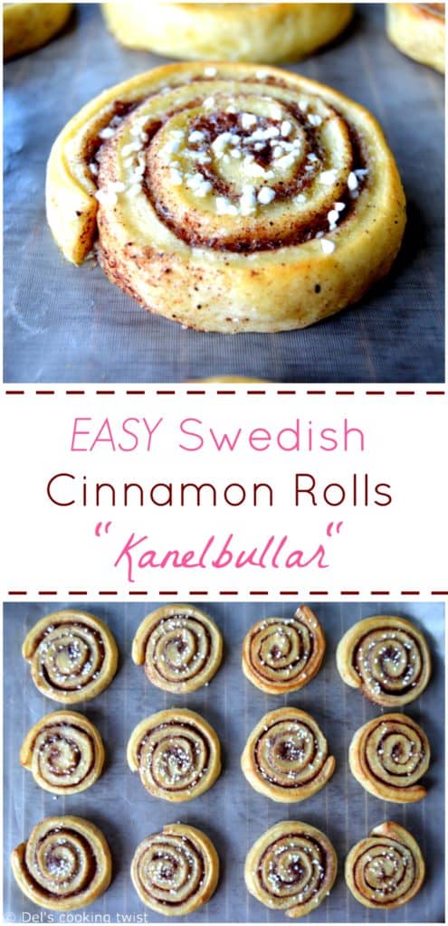 Best EASY Swedish Cinnamon Rolls Kanelbullar