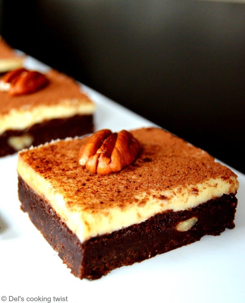 Pecan Brownie Cheesecake