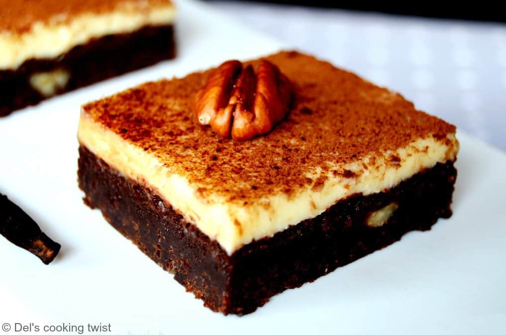 Pecan Brownie Cheesecake