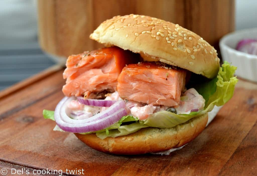 Nordic Salmon Burger