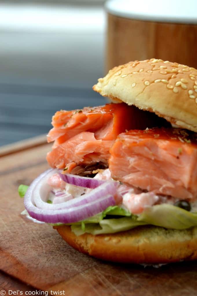 Nordic Salmon Burger