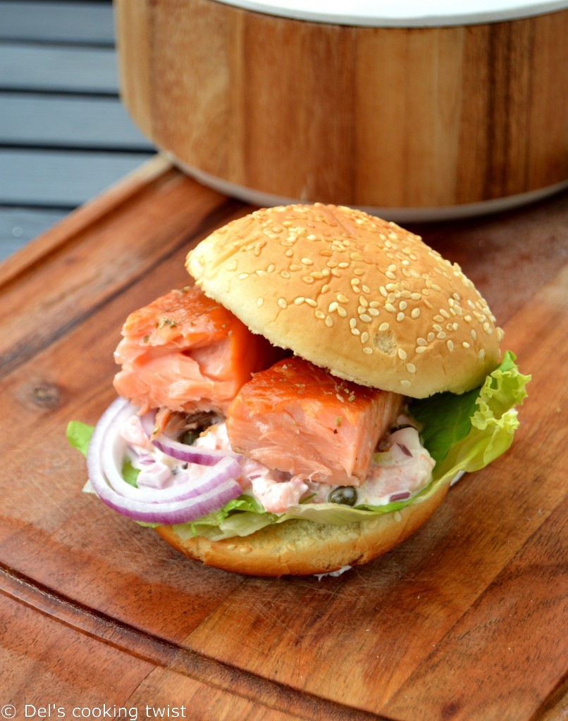 Nordic Salmon Burger