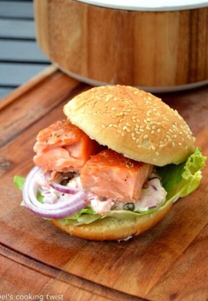 Nordic Salmon Burger
