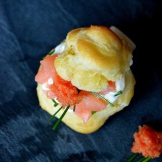 Smoked Salmon Choux Puff