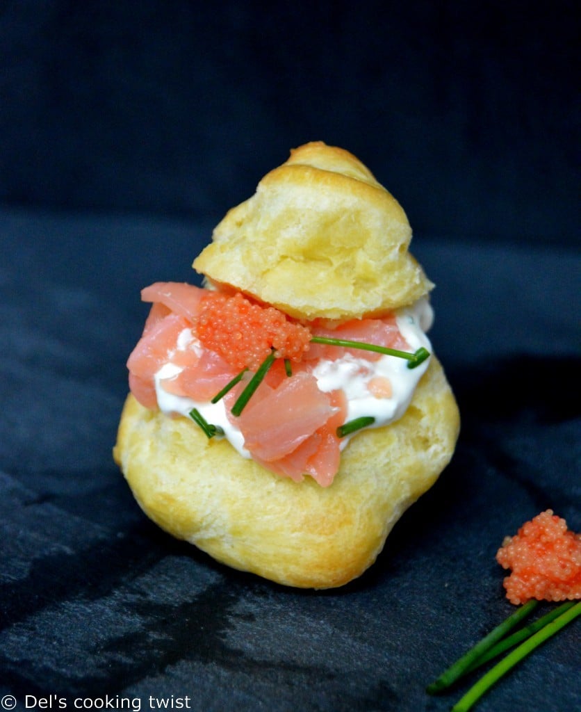 Smoked Salmon Choux Puff