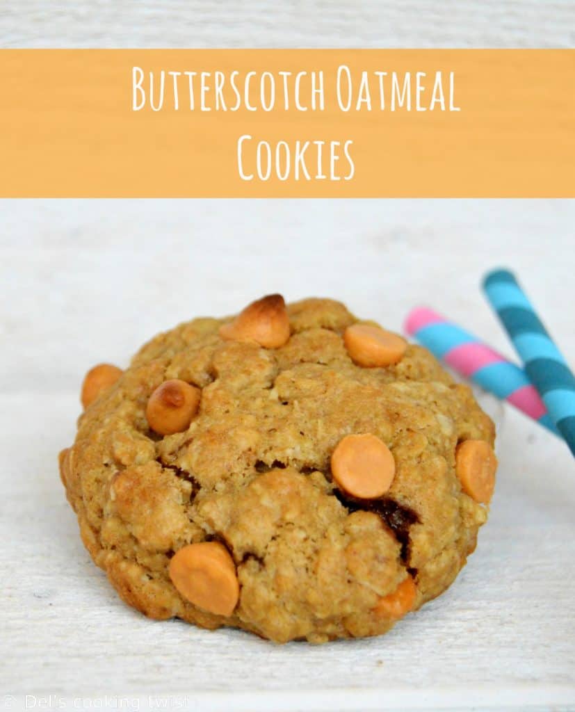 American Butterscoth Oatmeal Cookies