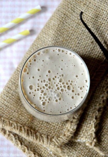 Vegan Vanillla Cashew Smoothie