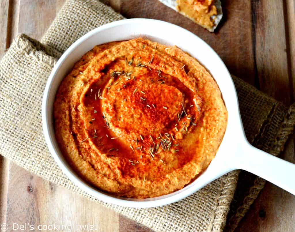 Roasted Red Pepper Hummus