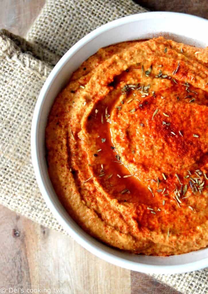 Roasted Red Pepper Hummus