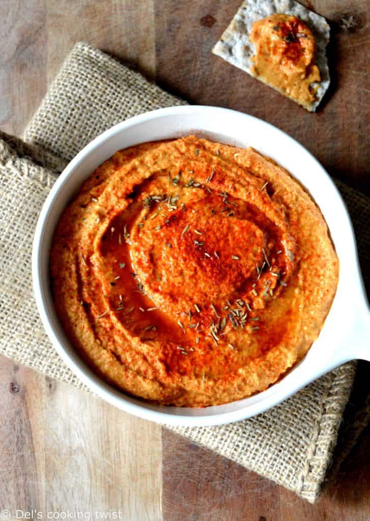 Roasted Red Pepper Hummus