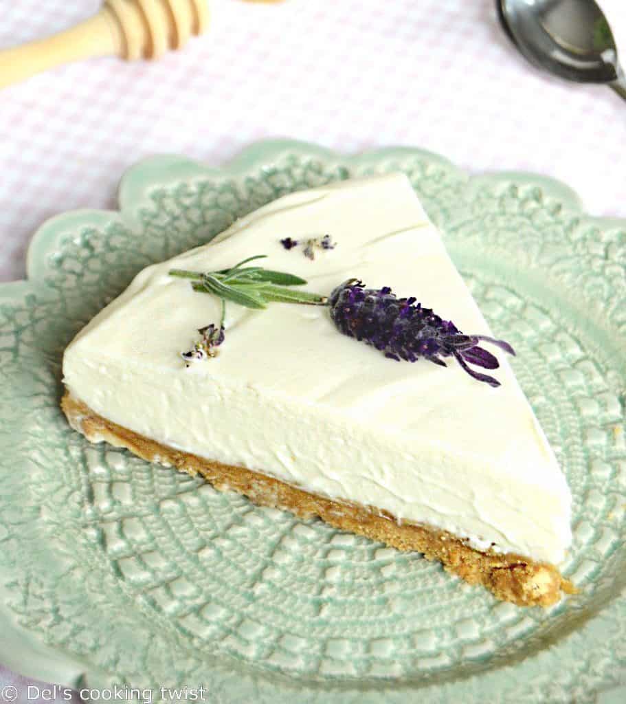 Honey Lavender Cheesecake