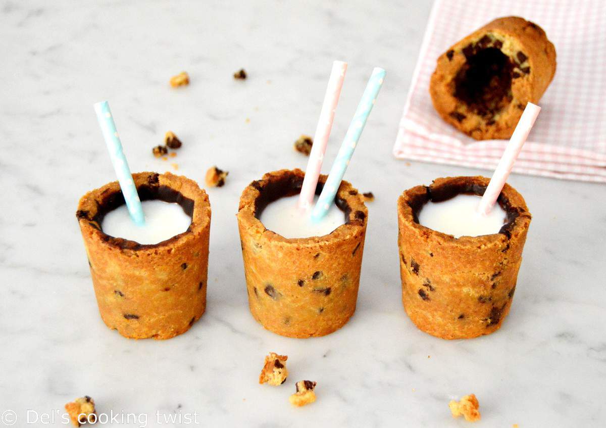 Milk and Cookie Cups — Del's cooking twist