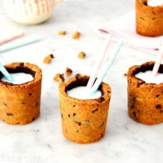 Milk and cookie cups