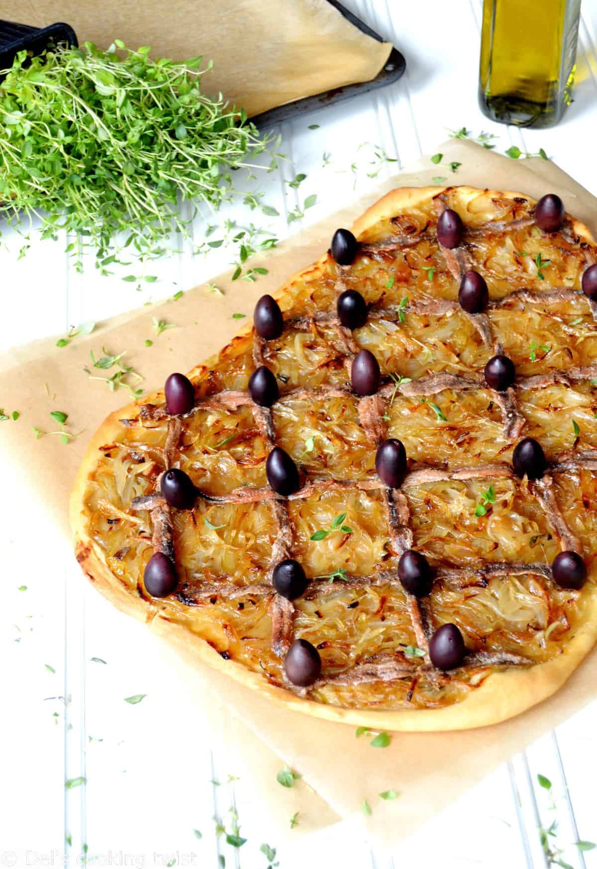 Pissaladière (French Pizza)