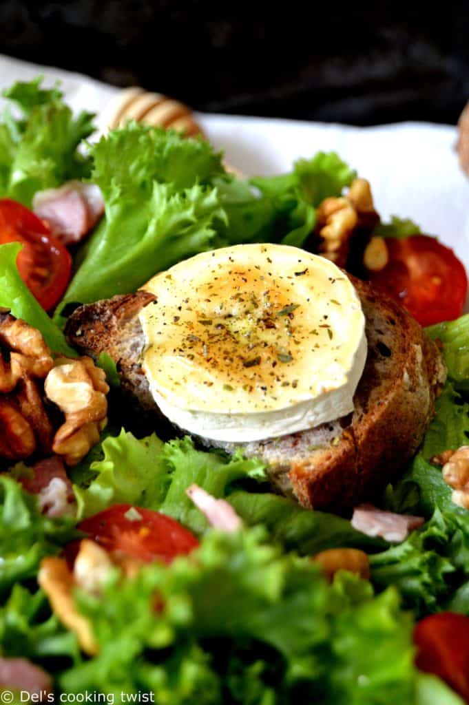 Warm Goat Cheese Salad