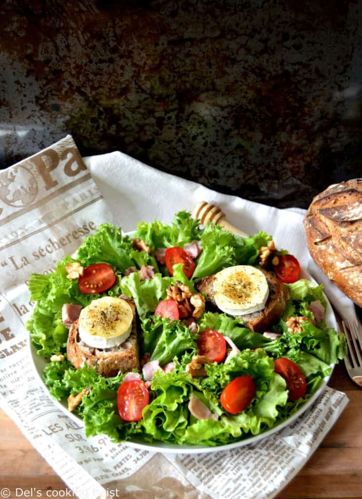 Warm Goat Cheese Salad