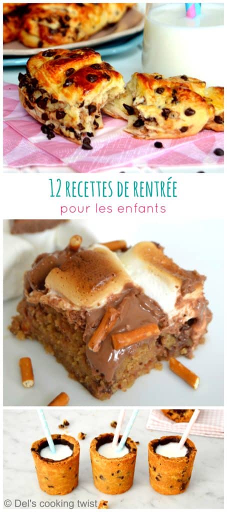 12 recettes de rentree pour les enfants