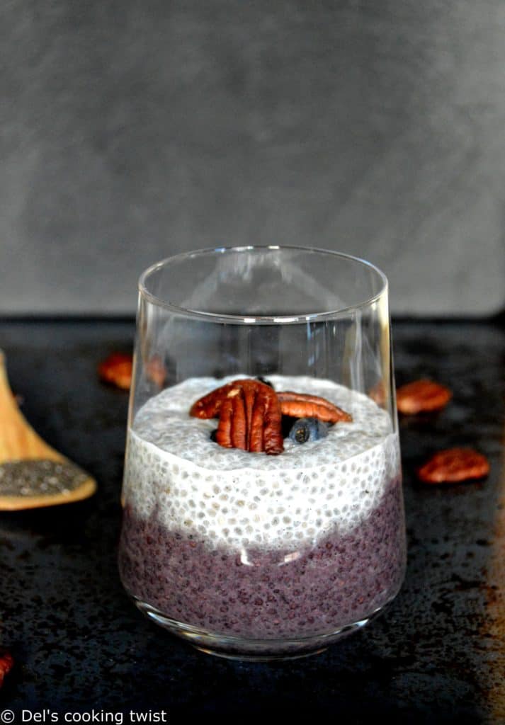 Acai Pecan Chia Pudding