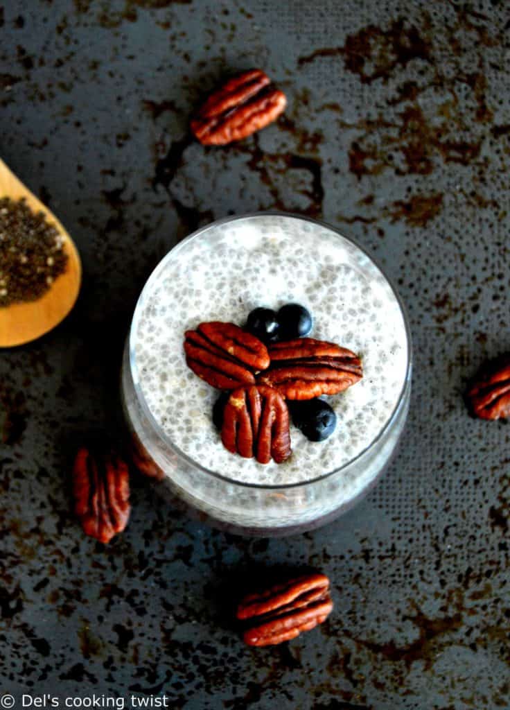 Acai Pecan Chia Pudding