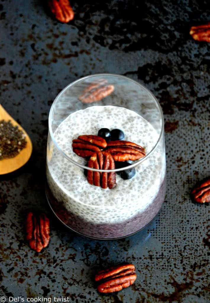 Acai Pecan Chia Pudding