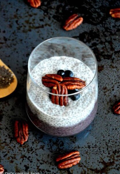 Acai Pecan Chia Pudding