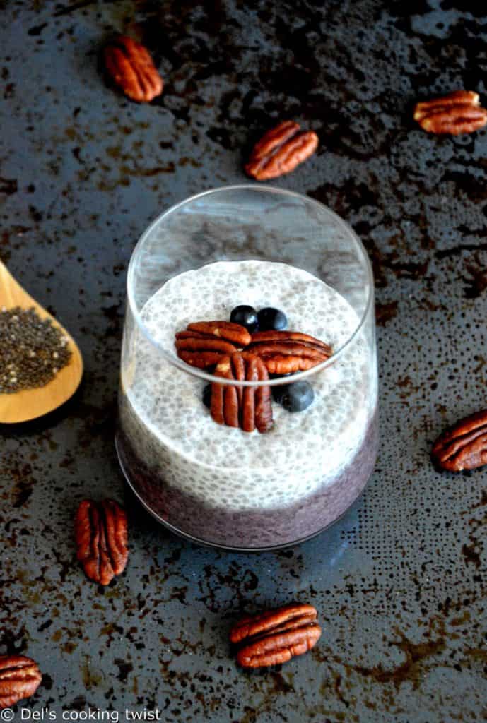 Acai Pecan Chia Pudding