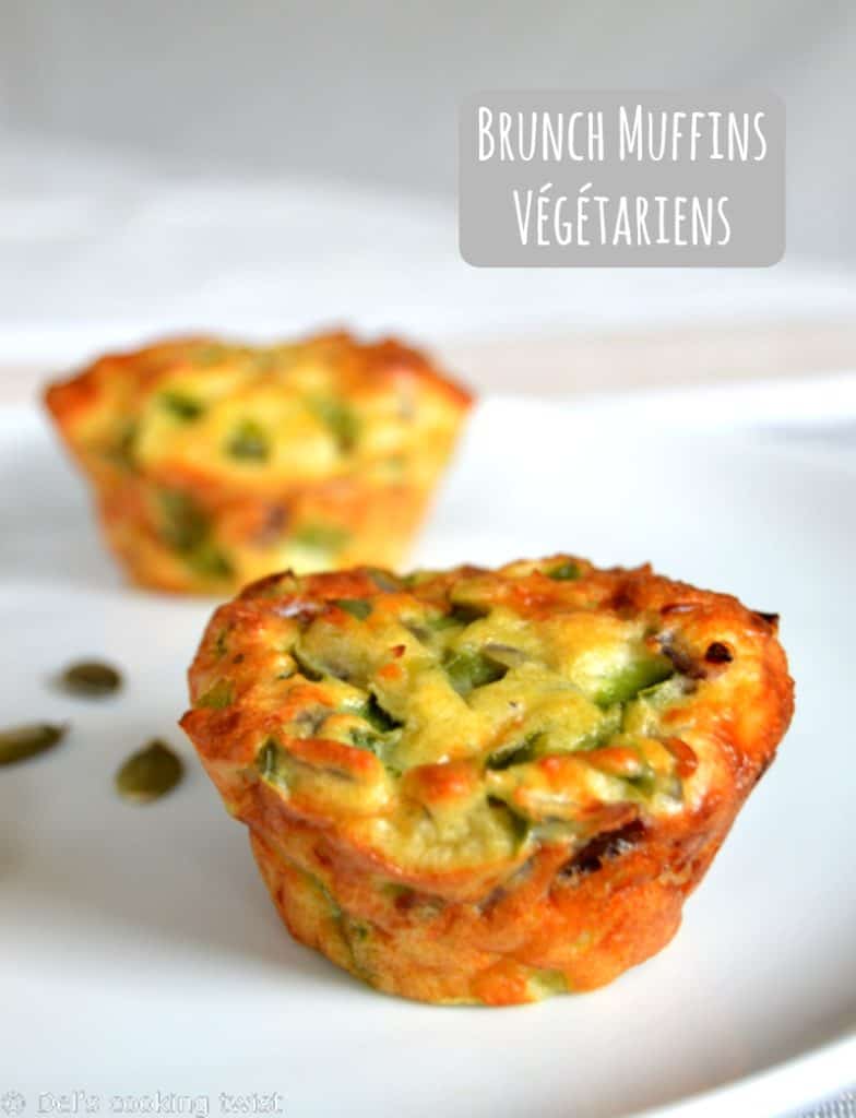 Brunch muffins végétariens