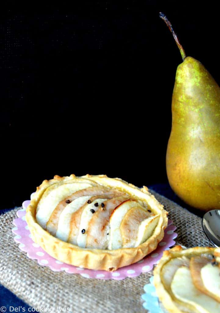 Pear-Apple Frangipane Tartlets with Cardamom