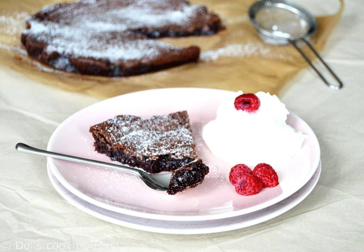 Gateau Au Chocolat Suedois Kladdkaka Del S Cooking Twist Gateau Au Chocolat Suedois Kladdkaka Del S Cooking Twist