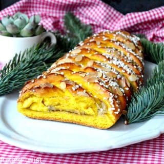 Swedish Saffron Braided Bread