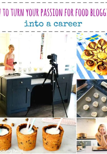 Turn your food blog into a career