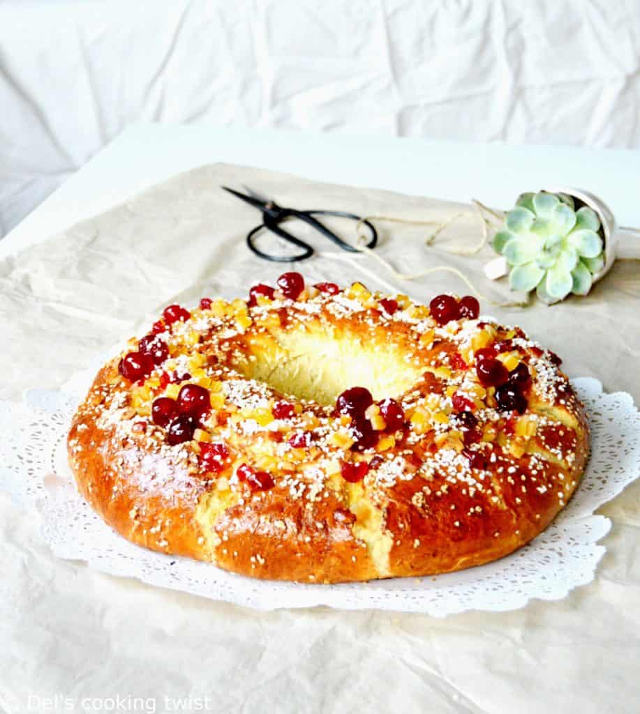 Couronne dorée pour la galette des rois