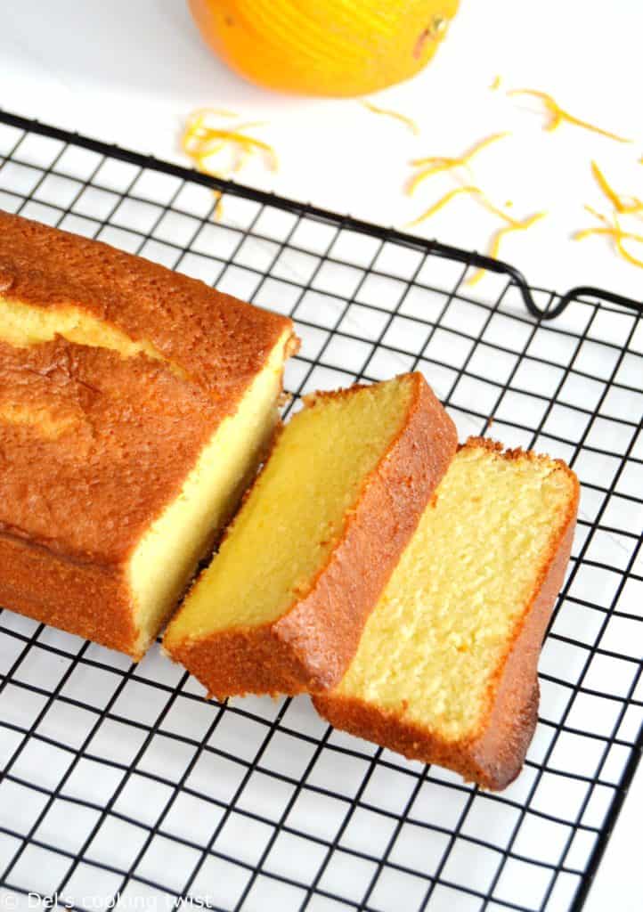 Orange pound Cake