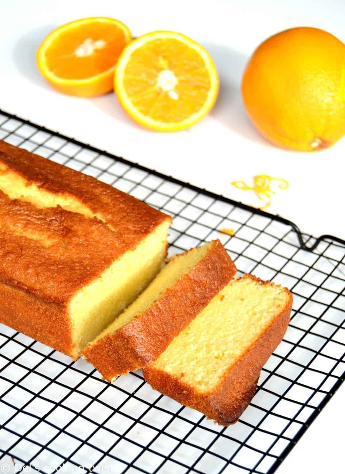 Easy Orange Pound Cake Recipe Del S Cooking Twist