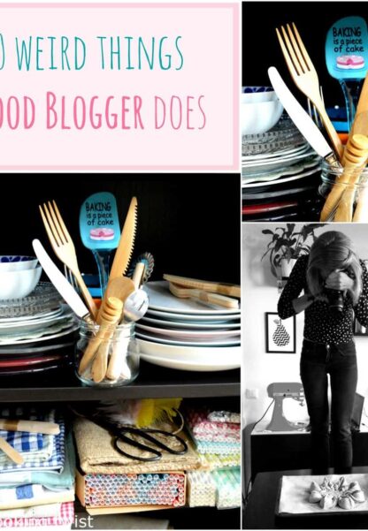 10 weird things a food blogger does