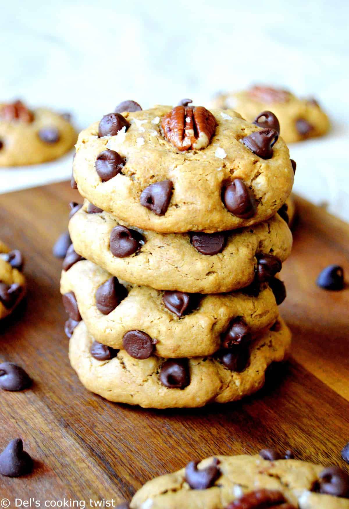 Cookies Protéinés Chocolat Cacahuètes