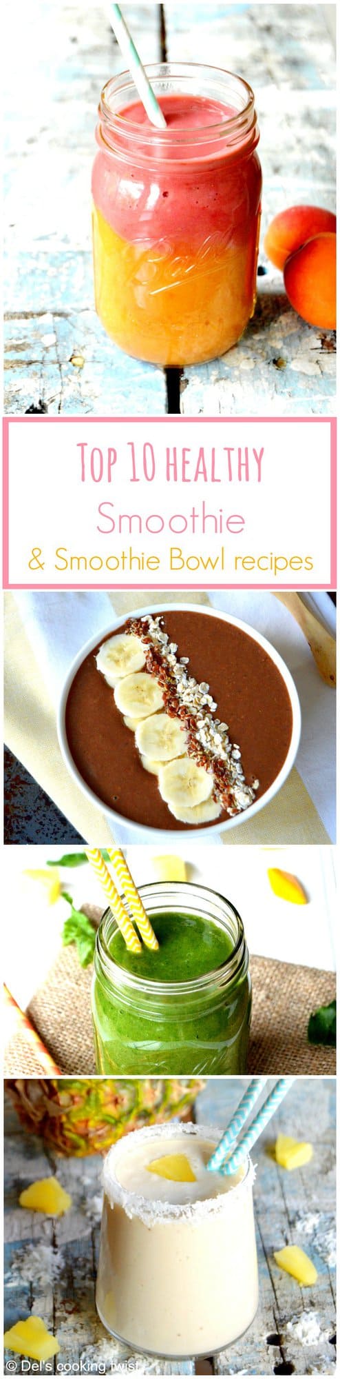 Top 10 healthy smoothies2_Pinterest
