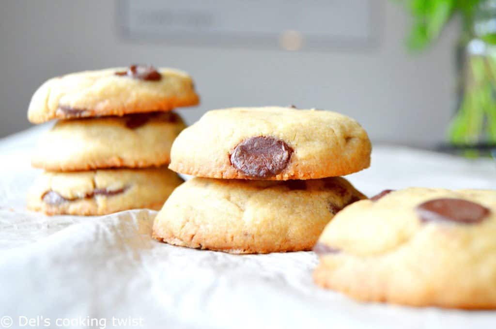 La Sablesienne “Happiness” Tin Box – Chocolate Chip Shortbread Cookies