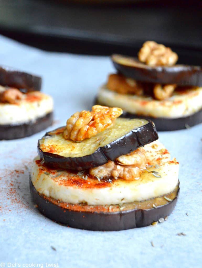 Cela fait des années que je réalise ces millefeuilles d’aubergine, et à chaque fois c’est un succès assuré.