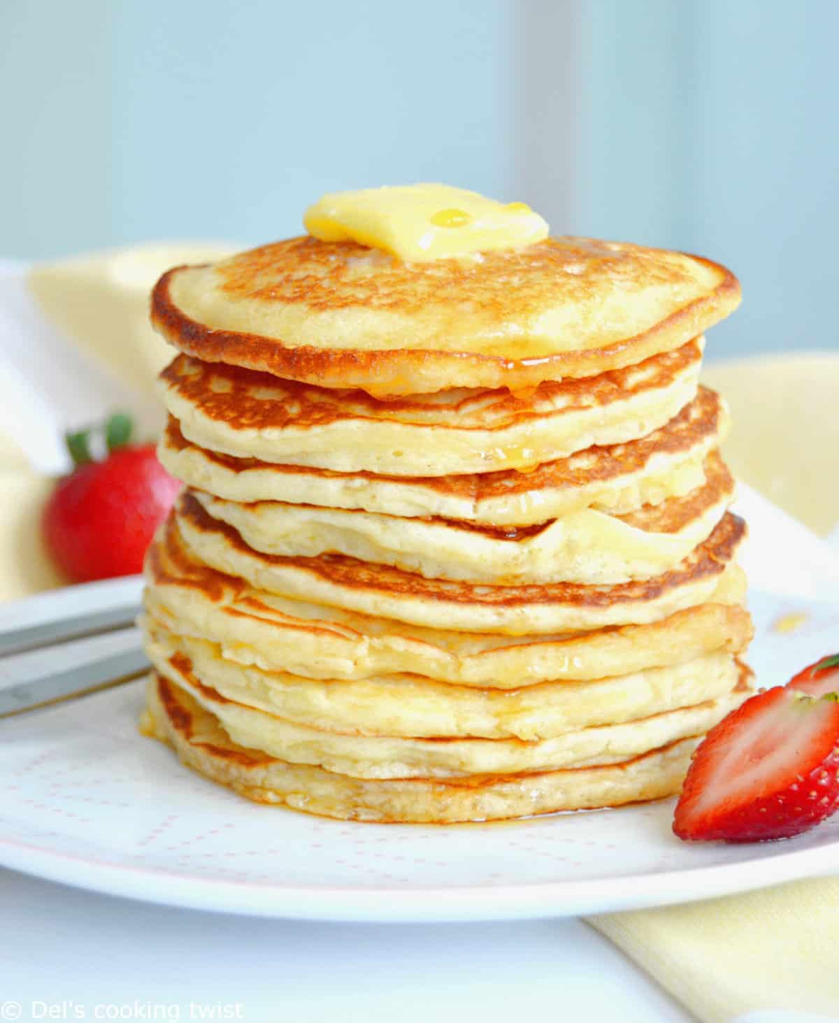 Easy Fluffy American Pancakes