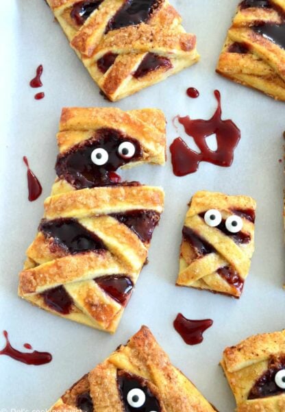 PB&J Mummy Hand Pies