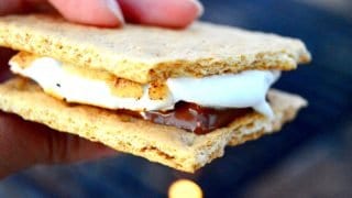 Campfire S'mores (+ indoor version!) - Del's cooking twist