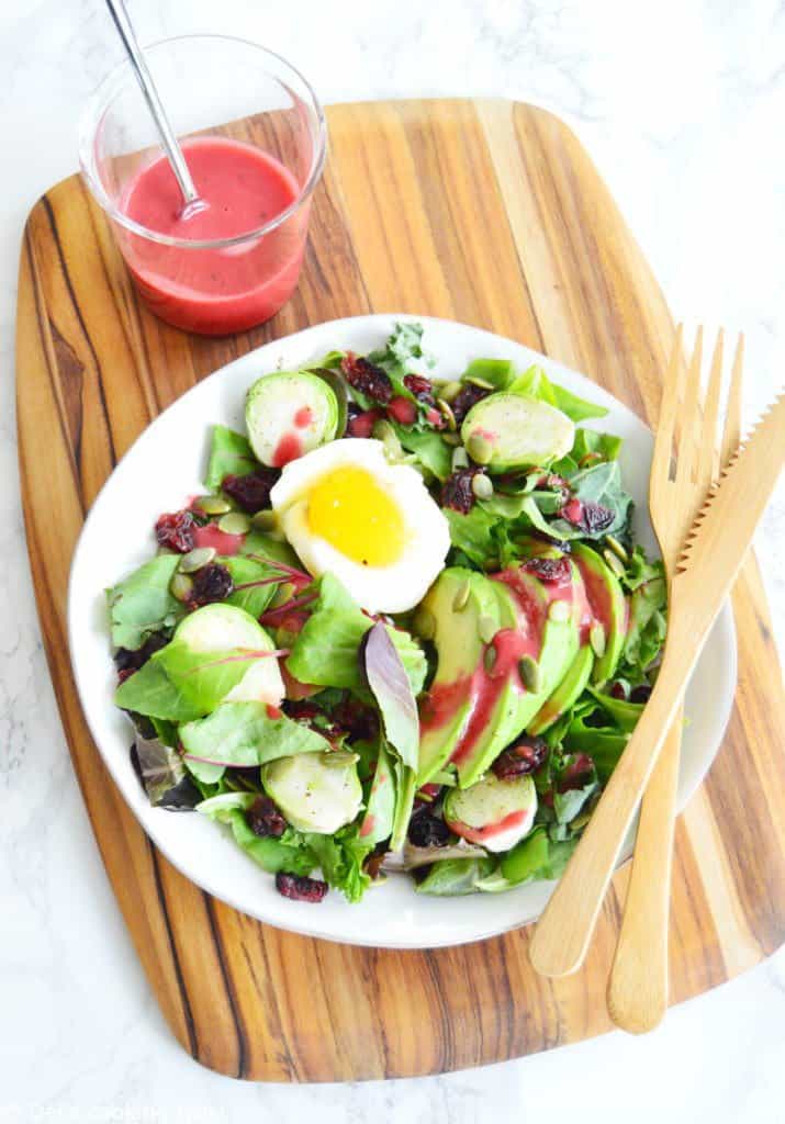 Soft-Boiled Eggs Avocado Salad