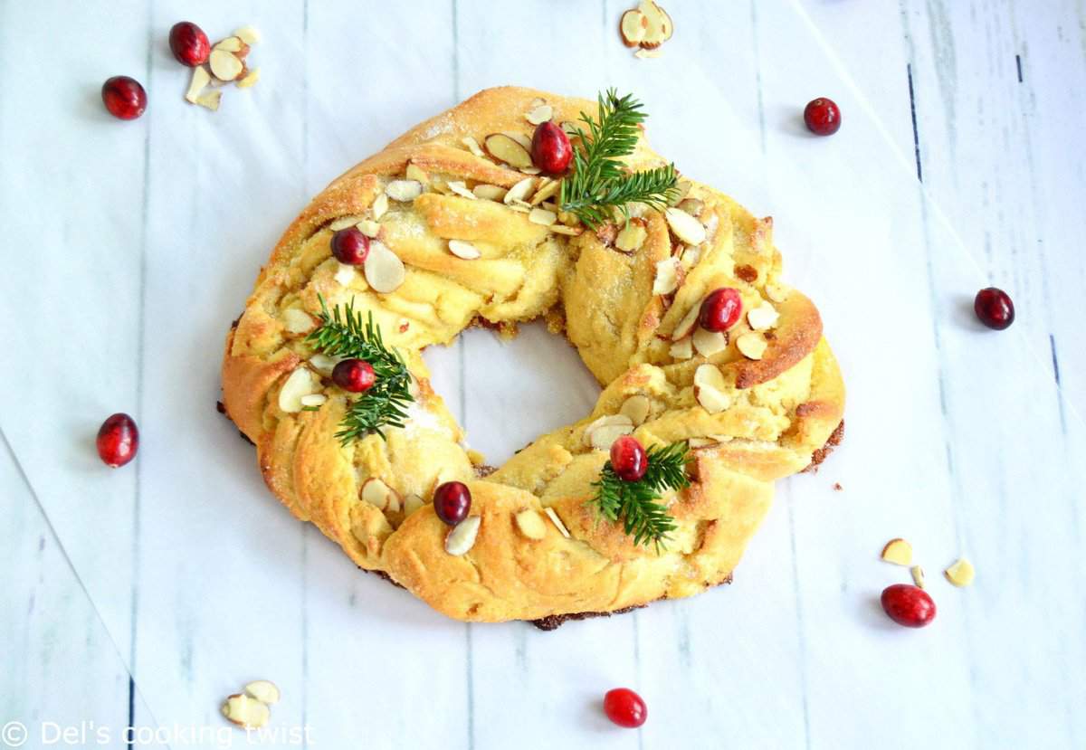 Couronne des rois garnie à la crème d'amande